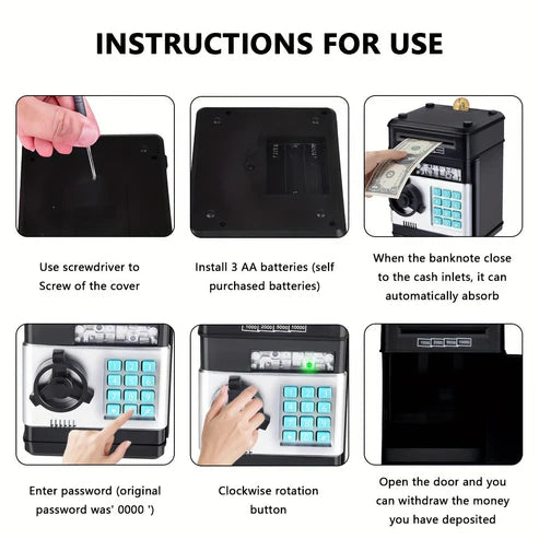 Mini Electric Portable Bank